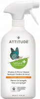Attitude Čistič na sklo a zrcadla s vůní citronové kůry s rozprašovačem 800 ml