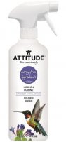 Attitude čistící prostředek na koupelny s vůní citronové kůry s rozprašovačem 800 ml