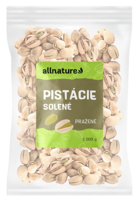Allnature Pistácie pražené solené 1000 g Allnature Pistácie pražené solené 1000 g