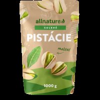 Allnature Pistácie pražené solené 1000 g