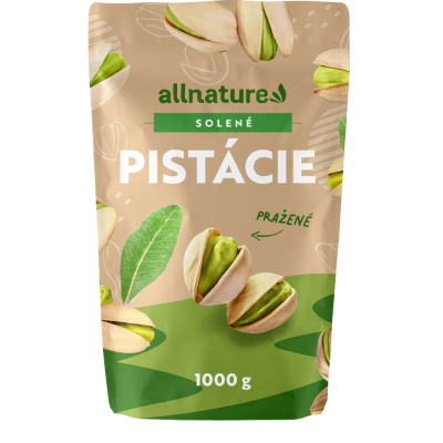 Allnature Pistácie pražené solené 1000 g
