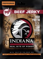 Indiana Jerky Hovězí Peppered 25g