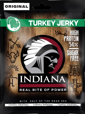 Indiana Jerky Krůtí Original 25g