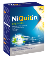 NIQUITIN FRESHMINT ORM 4MG GUM MND 100 I