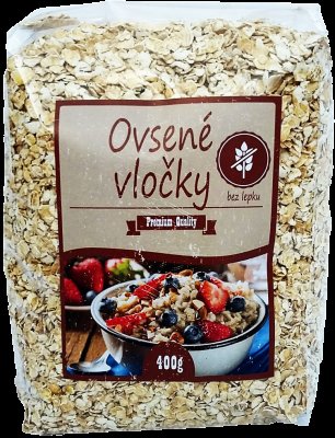 Ovesné vločky bez lepku 400g NAJTELO /jemně drcené/