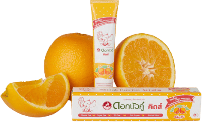 Twin Lotus Kids Orange – bylinná dětská zubní pasta pomeranč 35ml
