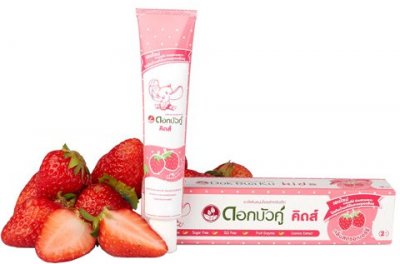 Twin Lotus Kids Strawberry – bylinná dětská zubní pasta jahoda 35ml