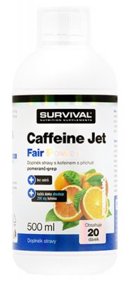 Survival Caffeine JET 200 fair power 500 ml