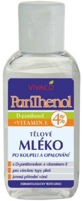 PanThenol tělové mléko 4% – cestovní balení 50ml