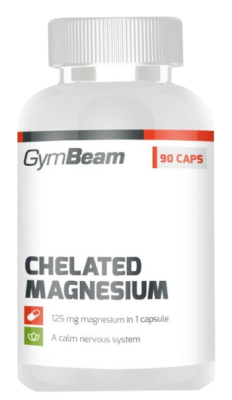 GymBeam Chelated magnesium - 90 kaps