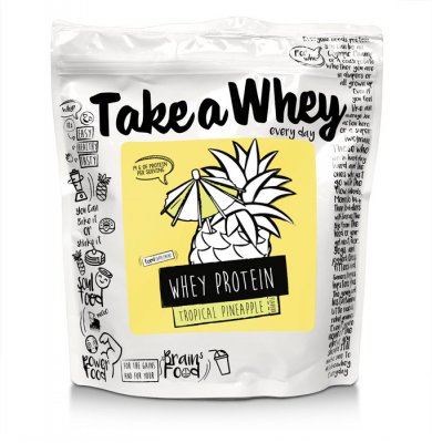Take a Whey Protein 907g tropický ananas - Take-a-Whey Whey Protein 907 g