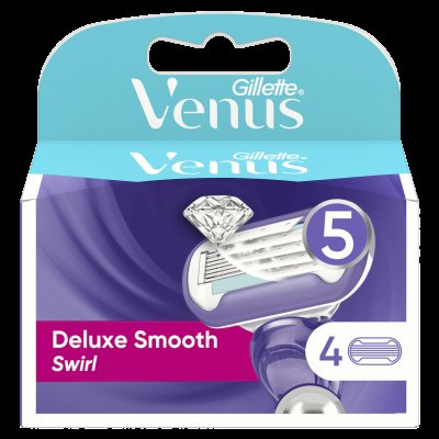 Gillette Venus Swirl náhradní hlavice 4ks Gillette Venus Swirl náhradní hlavice 4ks