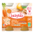 BABYBIO mrkev s máslovou dýní, kuřetem a rýží 2x200g
