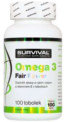 Survival Nutrition Omega 3 Fair Power 100 tobolek