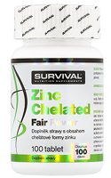 Survival Nutrition Zinc Chelated Fair Power 100 tablet