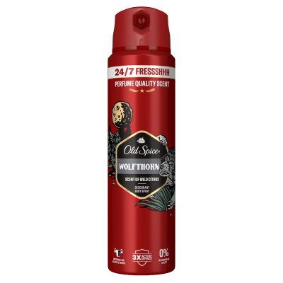 Old Spice deo sprej Wolf Thorn 150ml Old Spice deo sprej Wolf Thorn 150ml