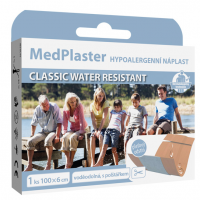 MedPlaster Náplast CLASSIC water resistant 100x6cm