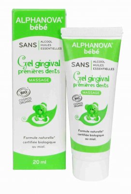 Alphanova Gel gingival na dětské zoubky BIO 20ml