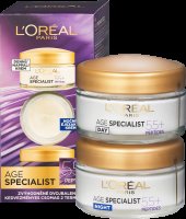 Loréal Paris Age Specialist 55+ Duopack denní + noční krém 2x50 ml