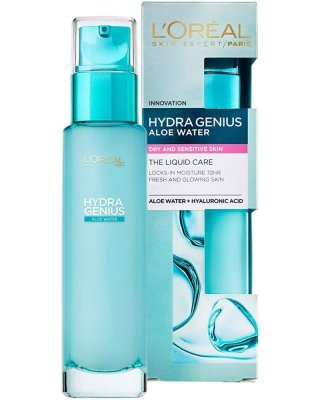 Loréal Paris Hydra Genius Water hydratační péče pro suchou až citlivou pleť 70 ml