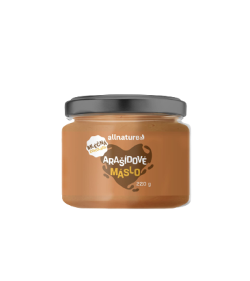 Allnature Arašídové máslo s mléčnou čokoládou 220 g Allnature Arašídové máslo s mléčnou čokoládou 220 g