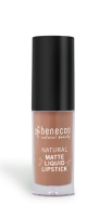 Benecos Tekutá rtěnka Desert Rose 5 ml