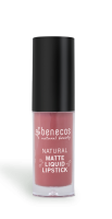 Benecos Tekutá rtěnka Rosewood Romance 5 ml