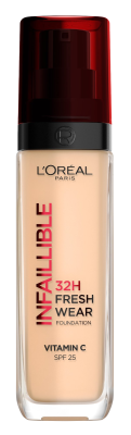 L´Oréal Paris Infaillible Fresh Wear dlouhotrvající tekutý make-up 100 Linen 30ml