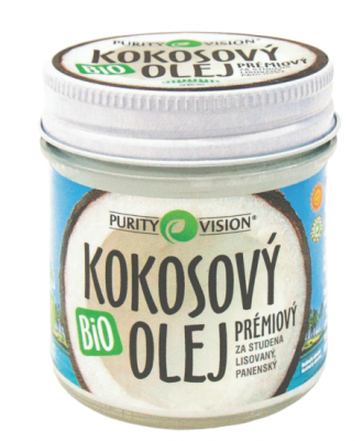 Purity Vision Kokosový olej panenský BIO 120ml