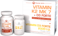 Pharma Activ Vitamín K MK7 + D3 Forte 100 tablet + 25 tablet