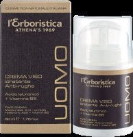 Erboristica Uomo Pleťový krém pro muže proti vráskám 50 ml