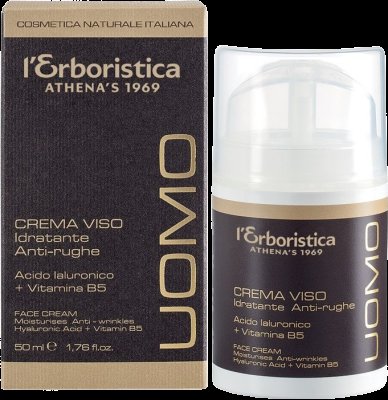 Erboristica Uomo Pleťový krém pro muže proti vráskám 50 ml