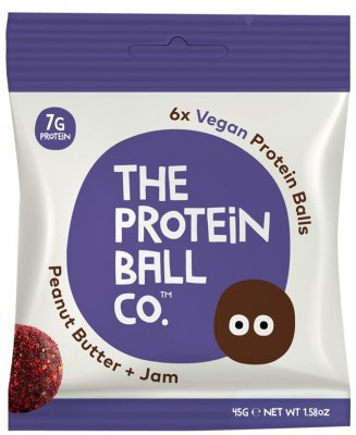 Protein The protein ball co arašídové máslo + džem 45 g