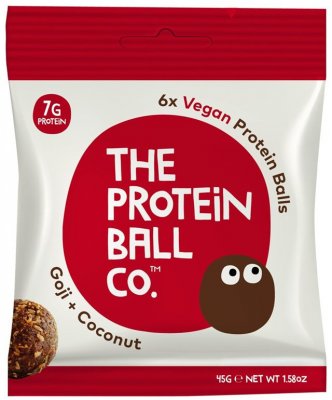 The protein ball co Vegan Protein Balls goji & coconut 45g