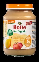 Holle BIO Dětská přesnídávka jablko a hrušky 190 g Holle BIO Dětská přesnídávka jablko a hrušky 190 g