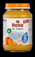 Holle Bio Dýně s kuřecím masem 190 g