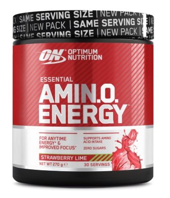 Optimum Nutrition Aminokyseliny Amino Energy strawberry lime 270g