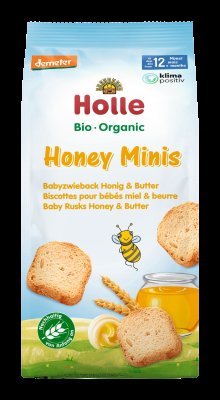Holle bio dětské špaldové mini suchary 100 g