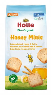 Holle bio dětské špaldové mini suchary 100 g