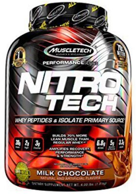 Muscletech Nitro-Tech milk chocolate 1800g