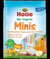 Holle Organické minis banánové s pomerančem