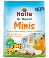 Holle Organické minis banánové s pomerančem 100 g