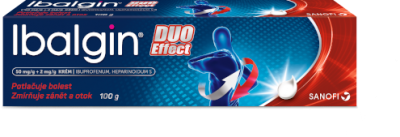 Ibalgin ® Duo Effect 50mg/g+2mg/g krém 100 g