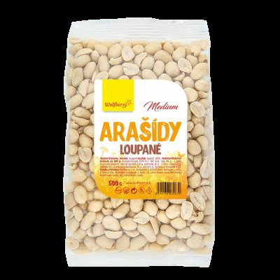 Wolfberry Arašídy loupané Medium 500 g