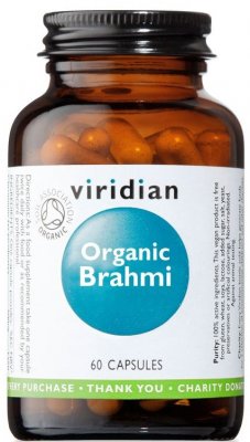 Viridian Organic Brahmi 60 kapslí