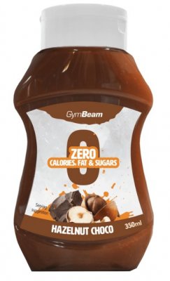 GymBeam Hazelnut Choco 350 ml hazelnut chocolate