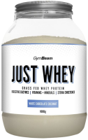 GymBeam Just Whey 1000 g white chocolate coconut