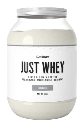 GymBeam Just Whey 1000 g white chocolate coconut