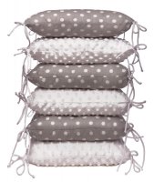 T-tomi Polštářkový mantinel grey/dots