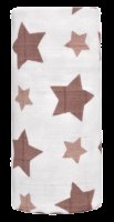 T-tomi BIO Velká bambusová osuška 120 x 120 cm Beige stars / béžové hvězdičky T-tomi BIO Velká bambusová osuška 120 x 120 cm Beige stars / béžové hvězdičky
